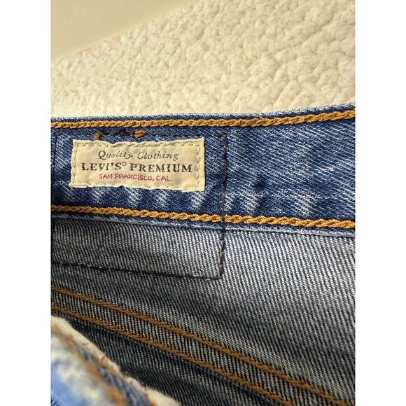 Levis Womens Wedgie Straight Denim Jeans Size 28 - Picture 6 of 11